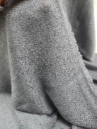 Pashmina Shawl, [gray Colour Dye], With Four-ply Wool