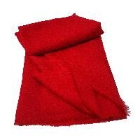 Ring Shawl, A Thin, Soft, And Light Shawl For All-weather Use, Two-ply Wool, Color [red]