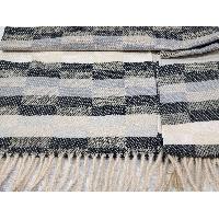 Stripe Acrylic Shawl, Efficiently Stylish In Dark And Bright Shades