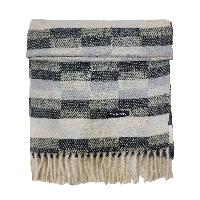 Stripe Acrylic Shawl, Efficiently Stylish In Dark And Bright Shades