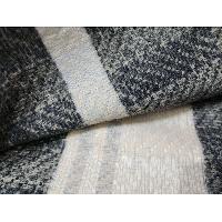 Stripe Acrylic Shawl, Statement-making Comfort In Dark And Bright Shades