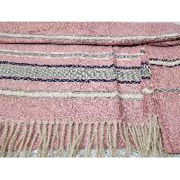 Stripe Acrylic Shawl, Versatile Essentials In Vibrant Color Stripes