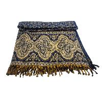 Dhaka Shawl, Multicolor Durable Acrylic Shawl With Various Patterns, [presley Design]