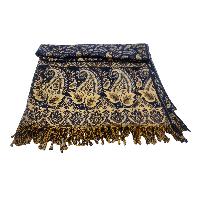 Dhaka Shawl, Multicolor Durable Acrylic Shawl With Various Patterns, [presley Design]