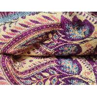 Dhaka Shawl, Multicolor Durable Acrylic Shawl With Various Patterns, [presley Design]