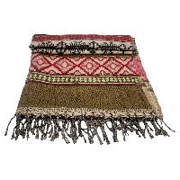 Dhaka Shawl, Multicolor Durable Acrylic Shawl With Various Patterns