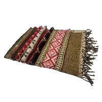 Dhaka Shawl, Multicolor Durable Acrylic Shawl With Various Patterns