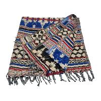 Dhaka Shawl, Multicolor Durable Acrylic Shawl With Various Patterns