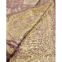 Jamawar Shawl, Nepali Acrylic Shawl, Color [brown]