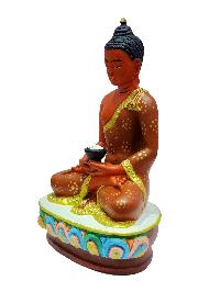 Amitabha Buddha, Buddhist Handmade Statue, [traditional Color Finishing]