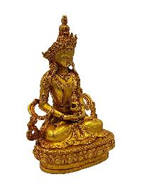 Aparimita, Buddhist Miniature Statue, [full Gold Plated], Amitayus, Chepame