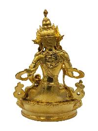 Vajrasattva, Buddhist Miniature Statue, [full Gold Plated]