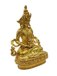 Aparimita, Buddhist Miniature Statue, [full Gold Plated], Amitayus, Chepame