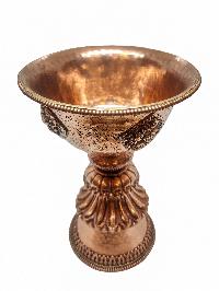 Copper Butter Lamp, Buddhist Ritual Items