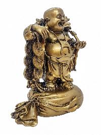 [laughing Buddha], Buddhist Miniature Statue, [ceramic Molding]