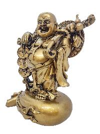 [laughing Buddha], Buddhist Miniature Statue, [ceramic Molding]