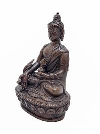 [medicine Buddha], Small High Quality Statue, [chocolate Oxidized]