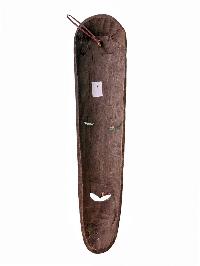 [long Face], Handmade Wooden Mask, [somalian], [painted], Poplar Wood