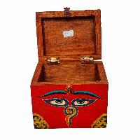 thumb4-Wooden Tibetan Box-31981