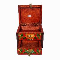 thumb4-Wooden Tibetan Box-31988