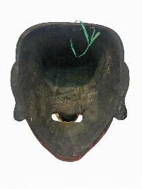 [joker], Handmade Wooden Mask, Wall Hanging, [painted], Poplar Wood