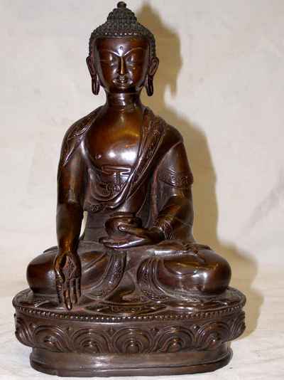 Ratna Sambara Statue, [chocolate Oxidized], [sold]