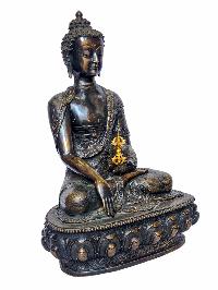 [shakyamuni Buddha], Buddhist Handmade Statue, [black Oxidized]