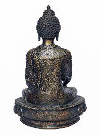 [shakyamuni Buddha], Buddhist Handmade Statue, [black Oxidized]