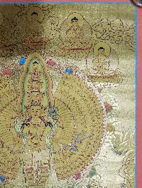 [sahasrabhuja Avalokitesvara], Buddhist Traditional Painting, Hand Painted