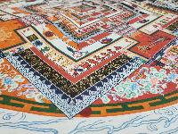 [kalachakra Mandala], Buddhist Traditional Painting, Hand Painted