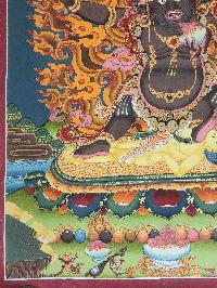[vajrapani], Buddhist Traditional Painting, Hand Painted, [rare Find], [old Stock Thangka]