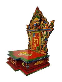 Wooden Altar [chesum] Base, Throne For Statue [traditional Color]