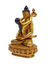 [samantabhadra], Buddhist Miniature Statue And [gold Plated]