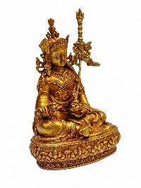 [padmasambhava], Buddhist Miniature Statue And [gold Plated]