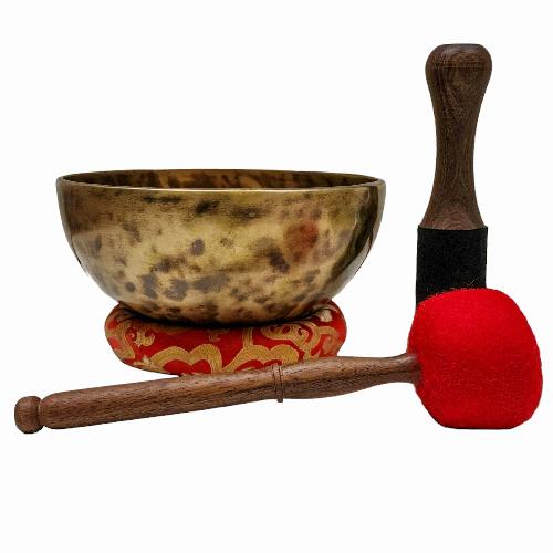 [handmade Singing Bowls], Buddhist Hand Beaten, Antique Finishing