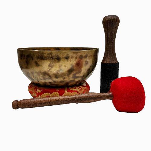 [handmade Singing Bowls], Buddhist Hand Beaten, Antique Finishing