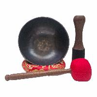 [handmade Singing Bowl], Buddhist Hand Beaten, Antique Finishing