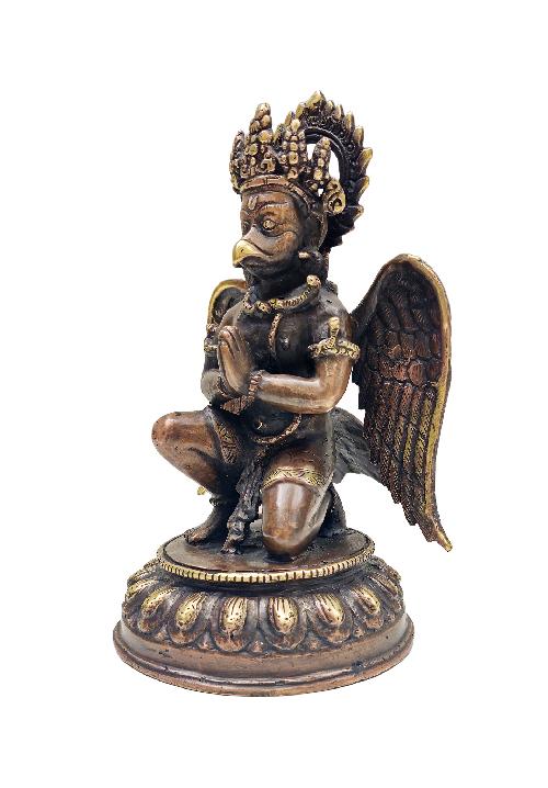 [garuda], Buddhist Statue Of Garuda, [sand Casting], [bronze Finishing]
