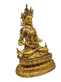 [aparimita], Buddhist Handmade Statue, [face Painted] And [gold Plated]