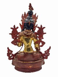 [best Price], [white Tara], Buddhist Handmade Statue, [partly Gold Plated], Wtih [face Painted], For A Gift, Altars And Buddhist Ritual