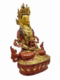 [best Price], [aparimita], Buddhist Handmade Statue, [partly Gold Plated], Wtih [face Painted], For A Gift, Altars And Buddhist Ritual