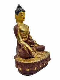 [best Price], [medicine Buddha], Buddhist Handmade Statue, [partly Gold Plated], Wtih [face Painted], For A Gift, Altars And Buddhist Ritual