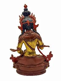 [best Price], [vajrasattva], Buddhist Handmade Statue, [partly Gold Plated], Wtih [face Painted], For A Gift, Altars And Buddhist Ritual