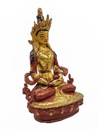 [best Price], [aparimita], Buddhist Handmade Statue, [partly Gold Plated], Wtih [face Painted], For A Gift, Altars And Buddhist Ritual