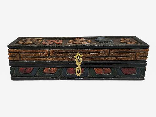 Wooden Tibetan Box-32852