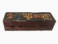 thumb3-Wooden Tibetan Box-32852