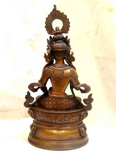 Vajrasattva Statue, [chocolate Oxidized], [sold]