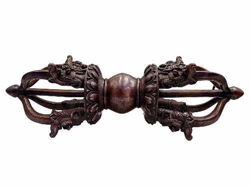 Dorje, [vajra], [chocolate Oxidized], [antique Finishing]