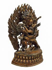 [vajrakilaya], Buddhist Handmade Statue, [antique Finishing]