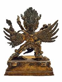 [vajrakilaya], Buddhist Handmade Statue, [antique Finishing]